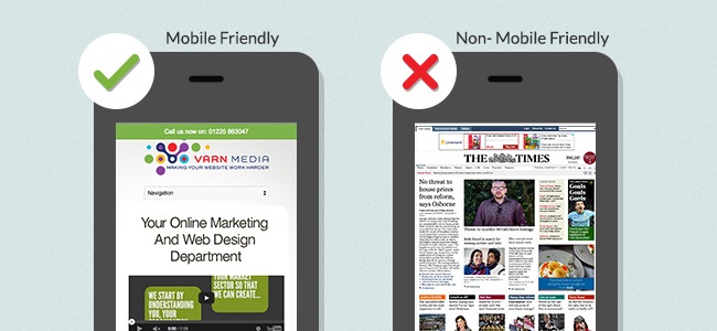 Google mobile friendly sites